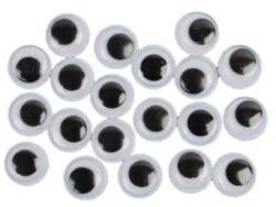 PLUS LINE Fekete mozgó szemek, 8 mm - 24 db-os csomag (K171794) - ejatekok