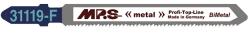 MPS Profi Top Line vario egybütykös szúrófűrészlap fémre BiM 63/1, 1-1, 4mm 31119-F-5db (T118AF) (031103-0231) - hegessz