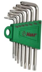 Hans Tools furatos TORX kulcs készlet 7r. TH6-TH20 16754-6TH (040208-0689)