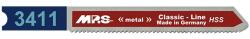 MPS Classic Line univerzális szúrófűrészlap fémre HSS 50/1, 2mm 3411-2db (U118A) (031103-0262) - hegessz
