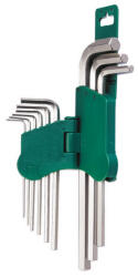  HANS imbuszkulcs készlet hosszú colos 9r. SW1/16"-3/8" 16763-29A (040208-0023)