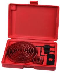 Berger körkivágó készlet műanyag, fa, gipszkarton 16r. 19-127mm (031001-0410) - hegessz