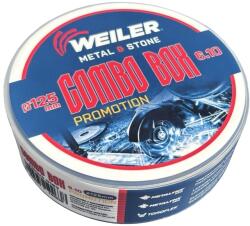 WEILER COMBO BOX 6.10 METAL&STONE 125mm 10 részes (010103-0183) - hegessz