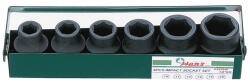 Hans Tools 1/2" gépi dugókulcsfej készlet 6r. 17-32mm CrMo 84607M (060103-0076) - hegessz
