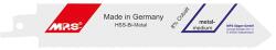 MPS szablyafűrészlap fémre BiM Co8 150x25, 4x0, 9/T1, 8mm 4408-VP-5db (S936BEF) (031106-0132) - hegessz