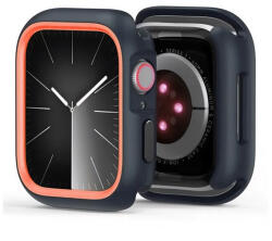 Apple Watch Ultra 1-2 (49 mm), Műanyag + szilikon védőkeret, szíj nélkül, közepesen ütésálló, Dux Ducis Bamo, narancssárga