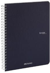 Fedrigoni Ecoqua A5 70lapos sötétkék sima spirálfüzet (19148004)
