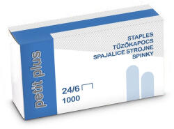 Petit Plus Tűzőkapocs 24/6 Petit Plus 1000db/doboz