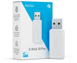 Aeotec Z-Stick 10 Pro - Z-Wave és Zigbee USB adapter (ZWA060-C)