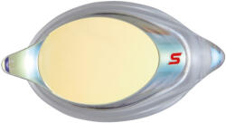 Swans SRXCL-MPAF Mirrored Optic Lens Racing Clear/Yellow -5.0