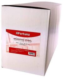 Fortuna Iratspirál műanyag FORTUNA 38mm 281-340 lap fehér 50/dob (09.0053102) - fotoland