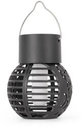 Entac Kerti Szolár Lámpa Láng Effekttel, Függő Lámpás, 6db WW SMD LED, 12db/kínáló