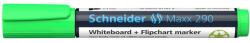 Schneider Tábla- és flipchart marker, 2-3 mm, kúpos, SCHNEIDER "Maxx 290", világoszöld (TSC290VZ) - fiorex