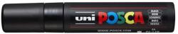 uni Dekormarker, 15 mm, vágott, UNI "Posca PC-17K", fekete (TUPC17KFK)