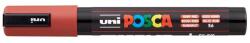 uni Dekormarker, 1, 8-2, 5 mm, UNI "Posca PC-5M", rubin vörös (TUPC5MRV) - fiorex
