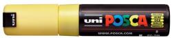 uni Dekormarker, 4, 5-5, 5 mm, UNI "Posca PC-7M", sárga (TUPC7MS)