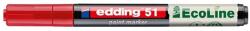 edding Lakkmarker, 1-2 mm, EDDING "51", piros (TED51P) - fiorex