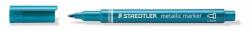 STAEDTLER Dekormarker, 1-2 mm, kúpos, STAEDTLER "8323", metálkék (TS8323373) - fiorex