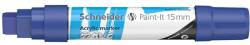 Schneider Dekormarker, akril, 15 mm, SCHNEIDER "Paint-It 330", kék (TSC330K)