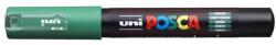 uni Dekormarker, 0, 7-1, 0 mm, UNI "Posca PC-1M", zöld (TUPC1MZ) - fiorex
