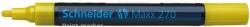 Schneider Lakkmarker, 1-3 mm, SCHNEIDER "Maxx 270", sárga (TSC270S) - fiorex