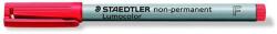 STAEDTLER Alkoholmentes marker, OHP, 0, 6 mm, STAEDTLER "Lumocolor® 316 F", piros (TS3162)