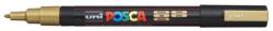 uni Dekormarker, 0, 9-1, 3 mm, UNI "Posca PC-3M", arany (TUPC3MA) - fiorex