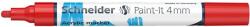Schneider Dekormarker, akril, 4 mm, SCHNEIDER "Paint-It 320", piros (TSC320P) - fiorex