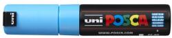 uni Dekormarker, 8 mm, vágott, UNI "Posca PC-8K", világoskék (TUPC8KVK)
