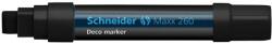 Schneider Krétamarker, 5-15 mm, SCHNEIDER "Maxx 260", fekete (TSC260FK) - fiorex