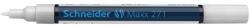 Schneider Lakkmarker, 1-2 mm, SCHNEIDER "Maxx 271", fehér (TSC271FE) - fiorex