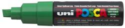 uni Dekormarker, 8 mm, vágott, UNI "Posca PC-8K", zöld (TUPC8KZ) - fiorex