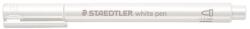 STAEDTLER Dekormarker, 1-2 mm, kúpos, STAEDTLER "8323", fehér (TS83230)