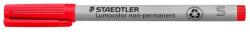 STAEDTLER Alkoholmentes marker, OHP, 0, 4 mm, STAEDTLER "Lumocolor® 311 S", piros (TS3112)