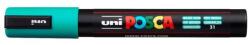 uni Dekormarker, 1, 8-2, 5 mm, UNI "Posca PC-5M", smaragdzöld (TUPC5MSM) - fiorex