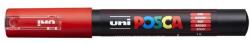 uni Dekormarker, 0, 7-1, 0 mm, UNI "Posca PC-1M", piros (TUPC1MP) - fiorex