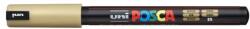 uni Dekormarker, 0, 7 mm, UNI "Posca PC-1MR", arany (TUPC1MRA)
