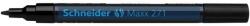 Schneider Lakkmarker, 1-2 mm, SCHNEIDER "Maxx 271", fekete (TSC271FK) - fiorex
