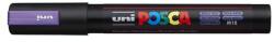 uni Dekormarker, 1, 8-2, 5 mm, UNI "Posca PC-5M", metállila (TUPC5MML) - fiorex