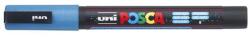 uni Dekormarker, 0, 9-1, 3 mm, UNI"Posca PC-3ML", fényes világoskék (TUPC3MFVK) - fiorex
