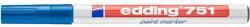 edding Lakkmarker, 1-2 mm, EDDING "751", sötétkék (TED7519) - fiorex