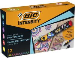 BIC Dekormarker készlet, 1, 5 - 2, 3 mm, BIC, 12 különböző élénk szín (BC527426) - fiorex