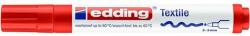 edding Textilmarker, 2-3 mm, kúpos, EDDING "4500", piros (TED4500P) - fiorex