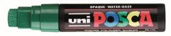 uni Dekormarker, 15 mm, vágott, UNI "Posca PC-17K", zöld (TUPC17KZ)