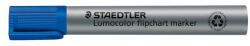 STAEDTLER Flipchart marker, 2 mm, kúpos, STAEDTLER "Lumocolor 356", kék (TS3563)