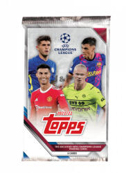 Topps 2021-22 Topps UEFA Champions League Collection Soccer BLASTER pack - focis kártya csomag