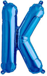 Balloons4party Balon folie litera K albastru 40cm