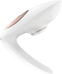 Satisfyer Pro 4 Couples - akkus léghullámos párvibrátor (fehér) (NK92797700005)