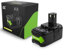  Green Cell Ryobi ONE+ 18V 5Ah RB18L50 szerszámgép akkumulátor (PTRY18V5)