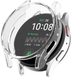 RMPACK Samsung Galaxy Watch 7 44mm Védőkeret Full 3D Áttetsző